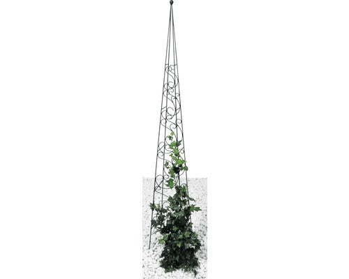 Obelisc Fidelia Lafiora 22x22x150 Cm Negru