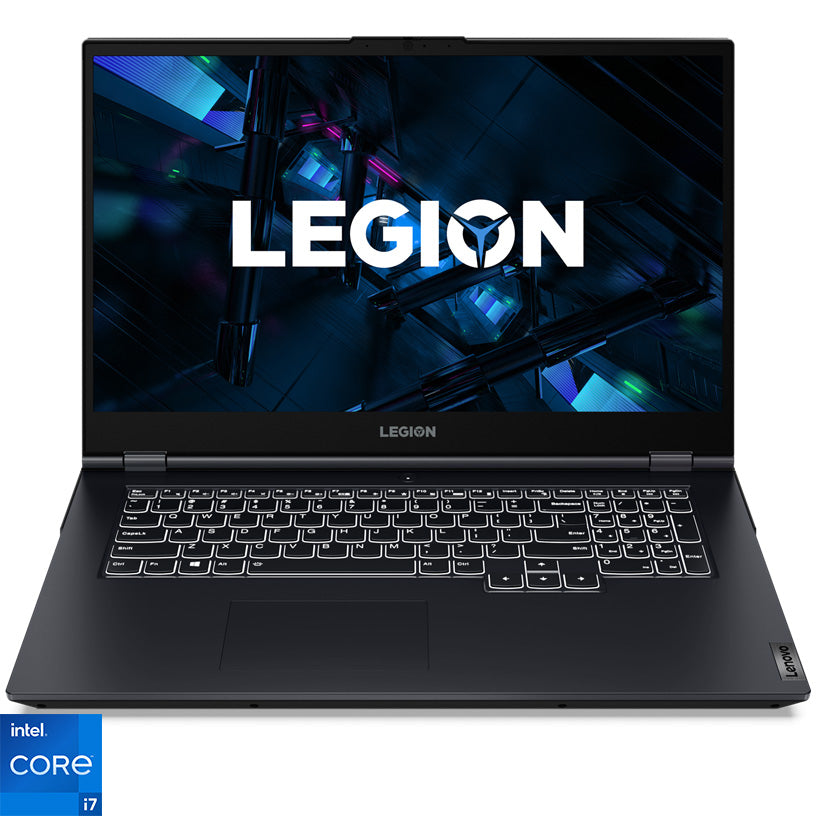 Laptop Gaming Lenovo Legion 5 17ITH6 cu procesor Intel Core i7-11800H pana la 4.60 GHz, 17.3", Full HD, 144 Hz, IPS, 8GB, 1TB HDD + 256 GB SSD, NVIDIA GeForce RTX 3050 4GB, Free DOS, Phantom Blue