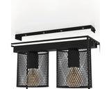 Plafoniera Catterick E27 Max. 2x40w, Negru
