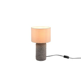 Veioza, RL, E27, 60W, Ceramica, 38 cm, Maro