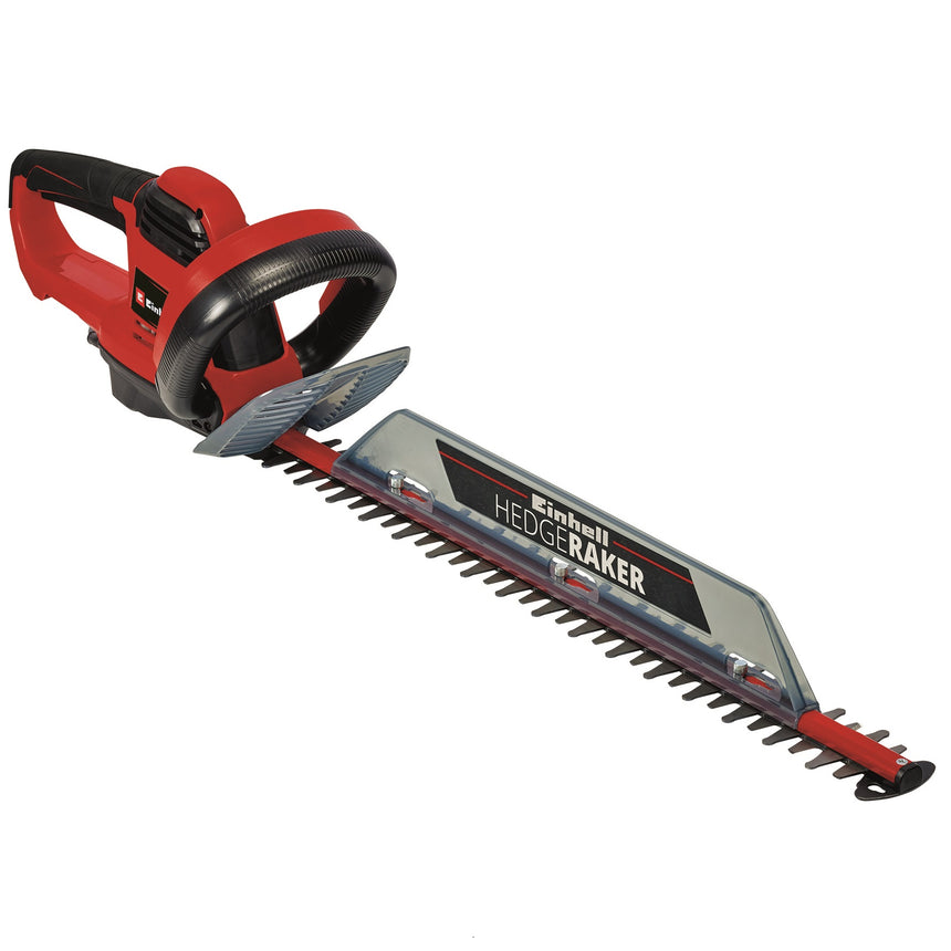 Foarfeca electrica pentru tuns gard viu Einhell GC-EH 6055/1, putere 600 W, lungime lama 61 cm, distanta intre dinti 26 mm