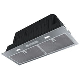 Hota incorporabila Franke FBI 705 PLUS, Putere de absorbtie 580 mc/h, 1 motor, butoane Push/Pull, 70 cm, Filtre Inox, Clasa B, Inox