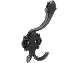 Cuier Pentru Mobila Cu 3 Carlige Hettich Antik & Retro 58x145 Mm, Zamac Argintiu Brunat