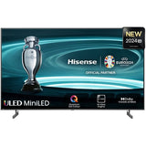Televizor Mini-LED ULED Smart HISENSE 75U6NQ, Ultra HD 4K, HDR, 189cm, Clasa E, Argintiu