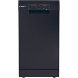 Masina de spalat vase Candy CDPH 2L1047B, 10 seturi, 5 programe, Clasa E, 45 cm, Negru