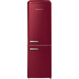 Frigider cu congelator inferior Gorenje ONRK619ER, 300L, NoFrost Plus, clasa energetica E, Burgundy