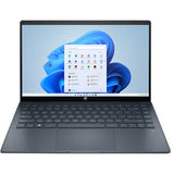 Laptop 2 in 1 HP Pavilion x360 14-ek0012nn, Intel Core i3 1215U Pana la 4.4 GHz, 14" Full HD Touch, 8GB, SSD 256GB, Intel UHD Graphics, Windows 11 Home S, Albastru