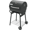 Gratar Cu Carbuni Tenneker Ranger Tc-2 Negru Suprafata De Gatire 48x48 Cm cu Termometru In Capac