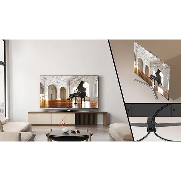 Televizor Hisense 55U8GQ, 139 cm, Smart, LED, 4K Ultra HD, Negru