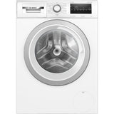 Masina de spalat cu incarcare frontala, 8 kg, 1200 rpm, IronAssist, EcoSilenceDrive, clasa energetica A, Alb