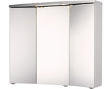 Dulap baie cu oglinda Jokey Trava, iluminare LED, PAL, 75x65 cm, aluminiu, IP 20
