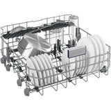 Masina de Spalat Vase GRUNDIG GNFP3630XB, CornerWash, 16 seturi, 6 programe, 60 cm, Clasa C, Inox