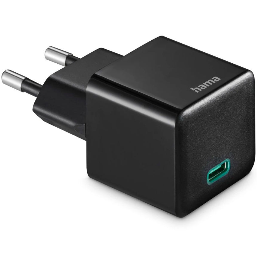 Incarcator Rapid Mini Hama , USB-C, Pd/Qualcomm®, 20W, Negru