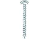 Holsuruburi Cu Cap Bombat Torx Heco Topix-plus 8x120 Mm Otel Zincat Albastru, 50 Bucati, Filet Complet