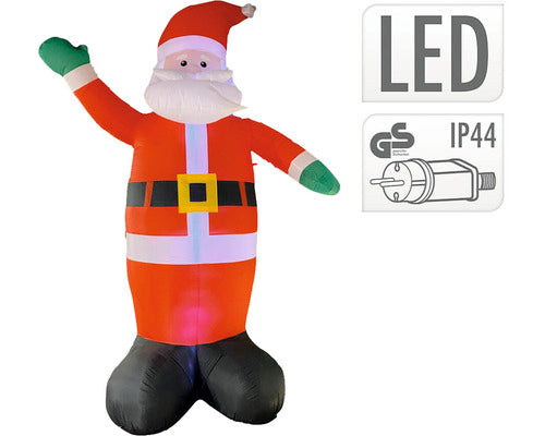Figurina Luminoasa Gonflabila Mos Craciun H 400 Cm