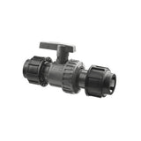 Robinet Valrom PVC D25 mufa-mufa PN16 gri