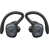 Casti JVC HA-ET45T, True Wireless, Bluetooth, In-Ear, Microfon, Negru