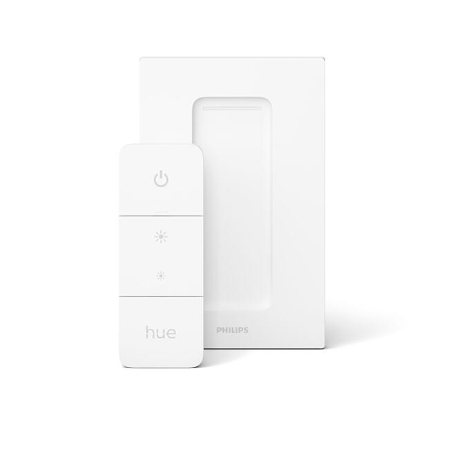 Intrerupator cu variator Philips Hue, Wireless, ZigBee, baterie 1 x CR2032 inclusa, IP20, Alb