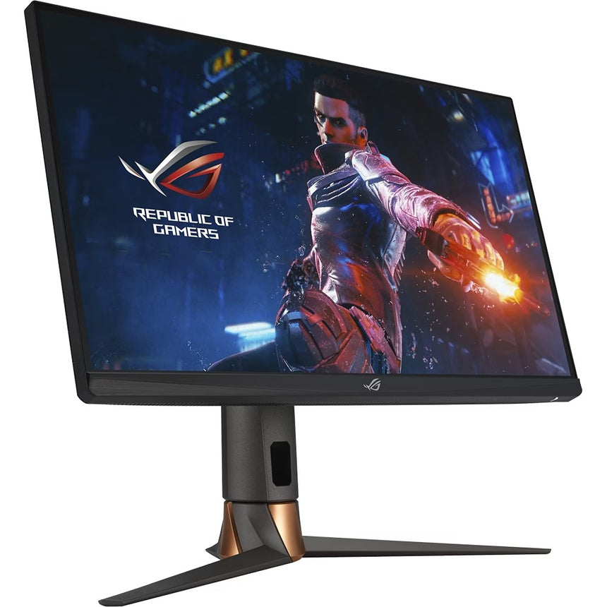 Monitor Gaming Fast IPS LED ASUS ROG Swift 27" PG27UQR, UHD (3840 x 2160), HDMI, DisplayPort, Pivot, 160 Hz, 1 ms (Negru)