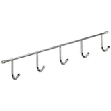 Cuier otel 5 carlige 35x3.5x5 cm Hettich cromat