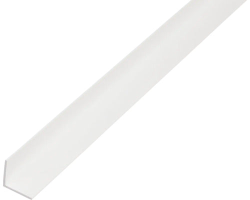Cornier Aluminiu Alberts 30x30x2 Mm, Lungime 1m, Alb, Eloxat