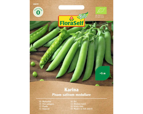 Seminte Legume Floraself Bio Mazare Karina, 150gr