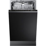 Masina de spalat vase incorporabila Teka DFI 44700, 10 seturi, 7 programe, Clasa E, Motor inverter, Senzor MultiCleaner, Sistem Aquastop, 45 cm
