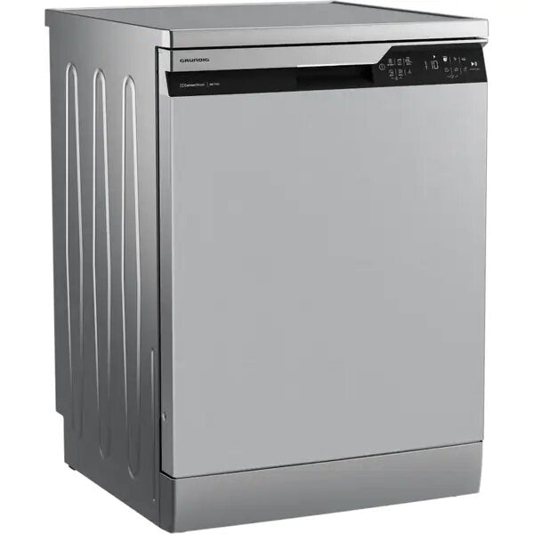 Masina de Spalat Vase GRUNDIG GNFP4621XB, CornerWash, 16 seturi, 11 programe, Clasa B, 60 cm, Inox