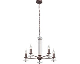 Candelabru Vitaluce Ve4766 E14 Max. 5x40w, Maro