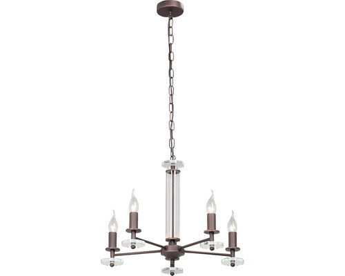 Candelabru Vitaluce Ve4766 E14 Max. 5x40w, Maro