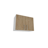 Corp Superior Hota haaus Karo, Lemn Natural/Alb, 60 x 30 x 45 cm