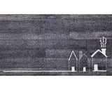 Traversa Three Houses Wood Gri 66x120 Cm