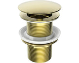 Ventil Jungborn Click-clack 1 1/4", Pentru Lavoar Omega, Lambda Si Iota, Auriu Mat