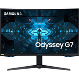 Monitor Gaming QLED VA Samsung de gaming - Samsung Odyssey 32" , QHD, 1000R, Borderless, 240Hz, 1ms, G-Sync, FreeSync2, HDR600, LC32G75TQSRXEN