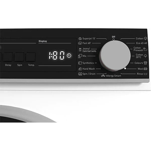 Masina de spalat rufe frontala SHARP ES-NFB714AWC-EE, 7 kg, 1400 rpm, Clasa A+++, Alb