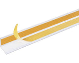 Cornier Aluminiu Alberts 30x30x2 Mm, Lungime 2, 6m, Autoadeziv, Alb, Eloxat