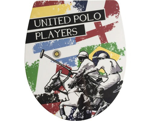 Capac WC ADOB Imola United Polo, inchidere lenta, 45-46,5x38,5 cm