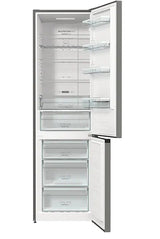 Combina frigorifica GORENJE NRK6202AXL4, No Frost Plus, 331 l, H 200 cm, inox