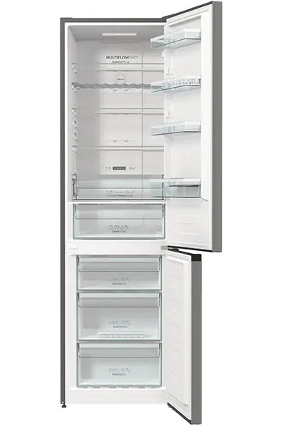 Combina frigorifica GORENJE NRK6202AXL4, No Frost Plus, 331 l, H 200 cm, inox