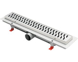 Rigola Dus MCH Harmony cu Gratar Inox Lucios 350 mm