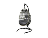 Scaun Cuib Sens-line Garden Furniture 50x56x76cm Metal Antracit