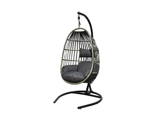Scaun Cuib Sens-line Garden Furniture 50x56x76cm Metal Antracit