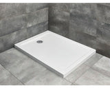 Cadita De Dus Dreptunghiulara Radaway Doros Plus F 90x120x5 Cm Acril Alb Sdrfp1290-01