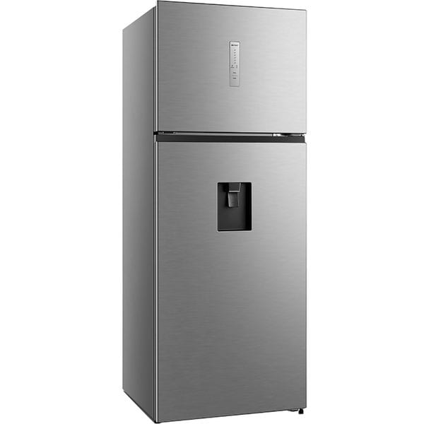 Frigider Cu Doua Usi HISENSE RT600N4WC2, Total No Frost, 467 L, H 185 Cm, Clasa E, Dozator Apa, Argintiu