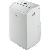 Aparat de aer conditionat portabil Whirlpool PACF29HP W, 9000 BTU, Clasa A+/A++, Dezumidificare, Sleep Mode, Functie Around U, 6th Sense Alb