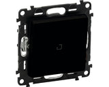 Intrerupator Cap-scara Simplu Legrand Valena Life, Cu Lumina, Negru Mat