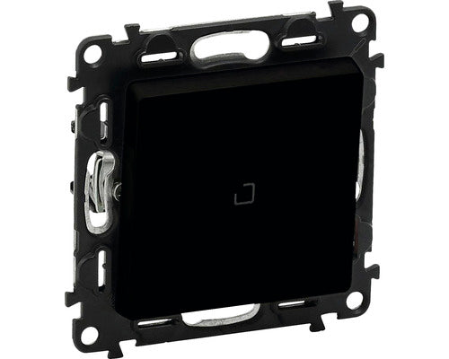 Intrerupator Cap-scara Simplu Legrand Valena Life, Cu Lumina, Negru Mat