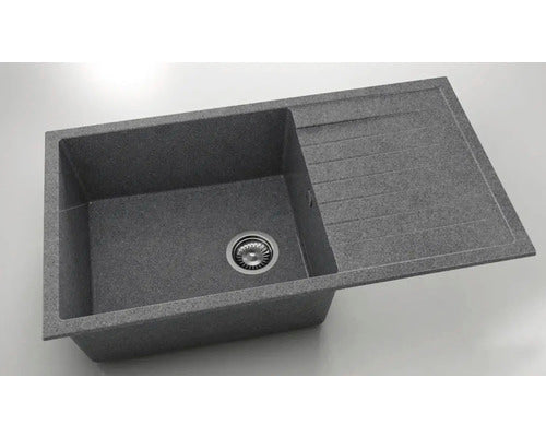 Chiuveta Bucatarie Granixit Cu O Cuva Fat Avangard 229 90x49 Cm, Cu Picurator, Reversibila, Slate