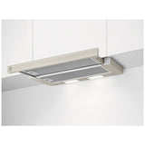 Hota telescopica incorporabila Electrolux LFP326AS, Putere de absorbtie 410 mc/h, 1 motor, 60 cm, Auriu