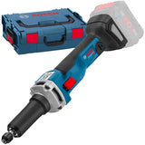 Polizor drept pe acumulator Bosch Professional GGS 18V-23 PLC, 18 V, 23.500 RPM, bucsa elastica, cheie 13 mm, cheie 19 mm, cutie L-Boxx, fara acumulator/incarcator